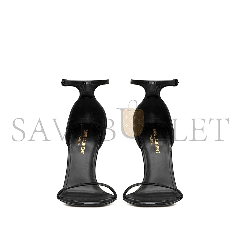 YSL OPYUM SANDALS IN PATENT LEATHER 5576620NPVV1000 YSL OPYUM SANDALS IN PATENT LEATHER 5576620NPVV1000